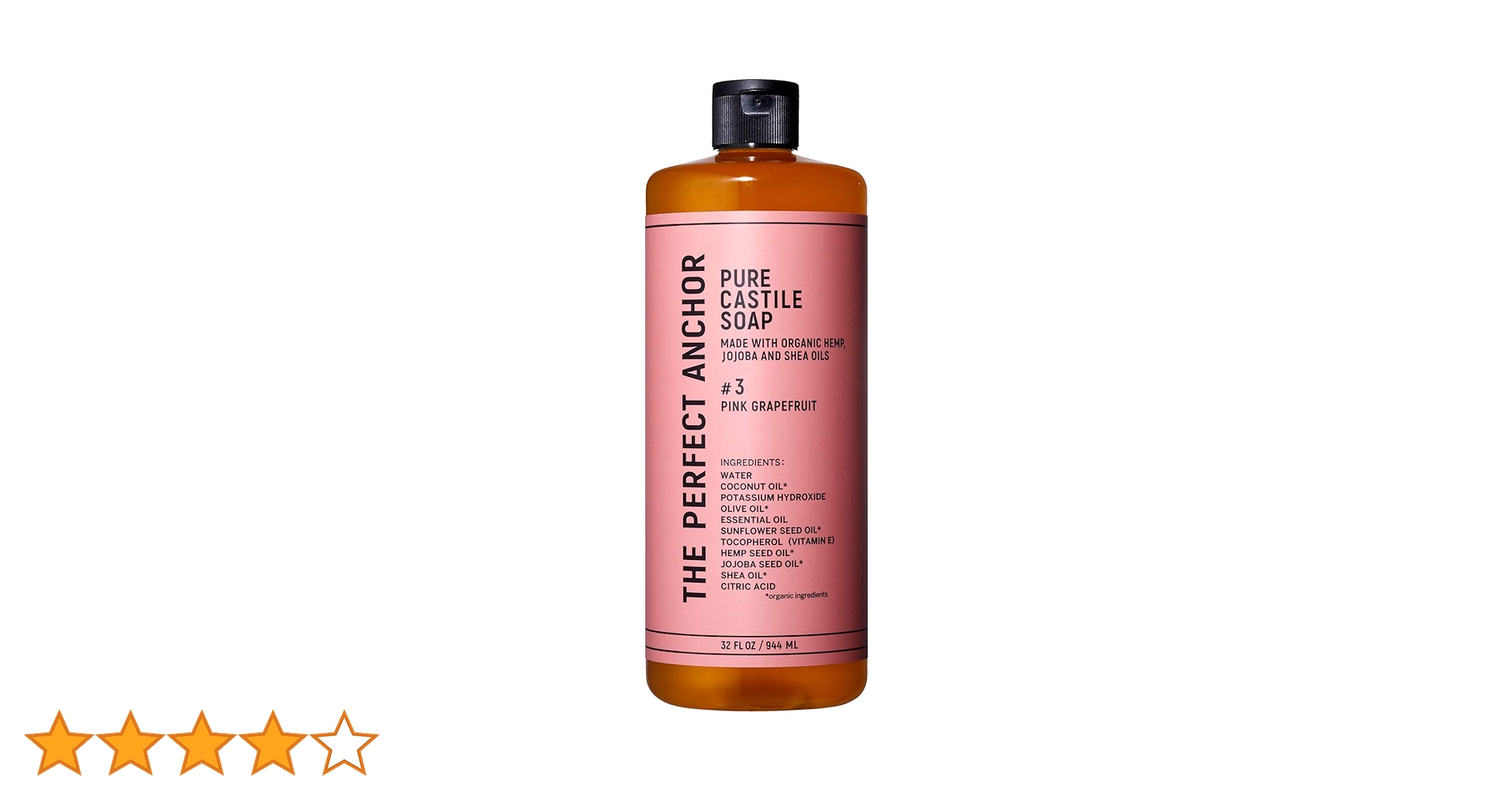 ザ・パーフェクトアンカー ピュアカスチールソープ 944ml x6本　ラベンダー Amazon | ザ・パーフェクトアンカー ピュアカスチールソープ 944ml